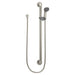 Moen Commercial 52236GBM15 Slide Bar/Grab Bar Shower, classic brushed nickel