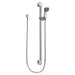 Moen Commercial 52236GBM17 Slide Bar/Grab Bar Shower, chrome stainless