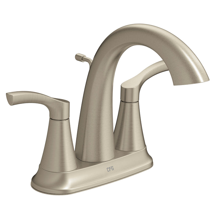 Moen Ash 58911 Two-Handle High Arc Bathroom Faucet