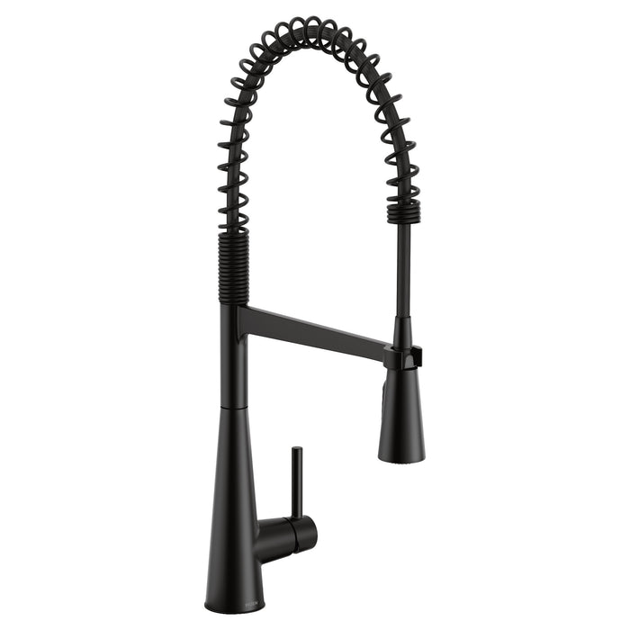 Moen Sleek 5925 One-Handle Pulldown Kitchen Faucet, matte black