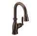 Moen Brantford 5985 One-Handle Pulldown Bar Faucet, oil rubbed bronze