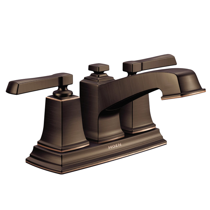 Moen 6010 Two-Handle Bathroom Faucet, mediterranean bronze
