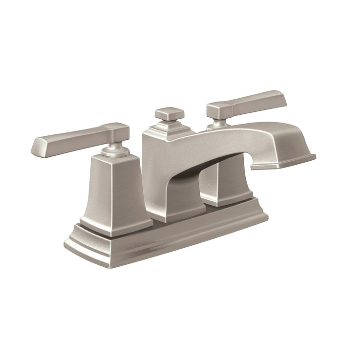 Moen 6010 Two-Handle Bathroom Faucet, spot resist brushed nickel