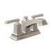 Moen 6010 Two-Handle Bathroom Faucet, spot resist brushed nickel