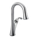 Moen 6124 Notch One Handle Pulldown Bar Faucet, chrome