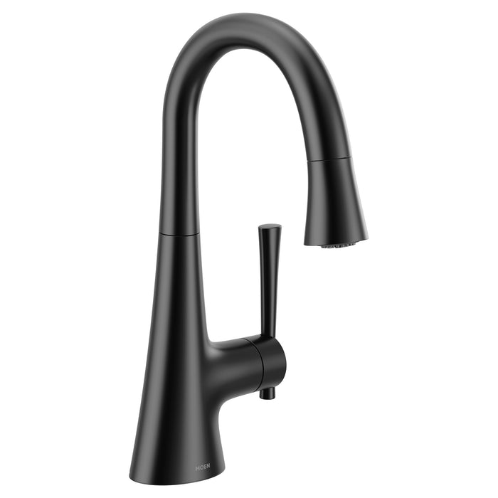 Moen Kurv 6126 One-Handle Bar Faucet, matte black