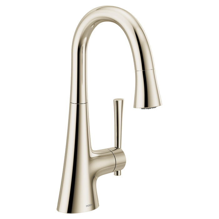 Moen Kurv 6126 One-Handle Bar Faucet, polished nickel