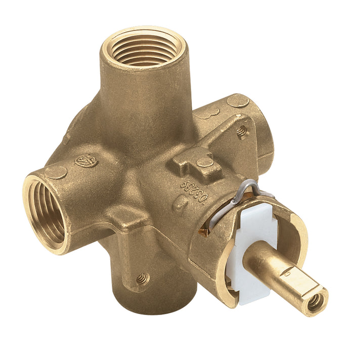 Moen M-Pact 62300 Includes bulk pack Posi-Temp(R) 1/2" IPS connection pressure balancing, default