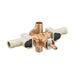 Moen M-Pact 62340 Includes bulk pack Posi-Temp(R) 1/2" CPVC inlets/cc outlets connection pressure balancing, default