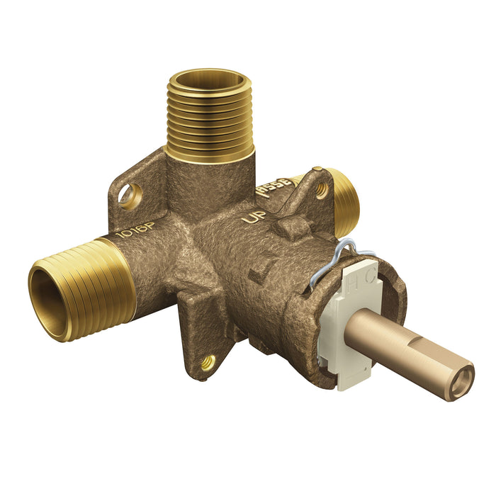 Moen M-Pact 62345 Includes bulk pack Posi-Temp(R) 1/2" CC IPS connection pressure balancing, default