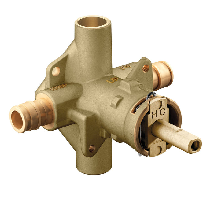 Moen M-Pact 62365 Includes bulk pack Posi-Temp(R) 1/2" Cold Expansion PEX inlets/CC outlets connection pressure balancin