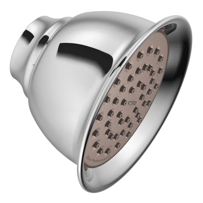 Moen 6302EP One-Function 4-3/8" Diameter Spray Head Eco-Performance Showerhead, chrome