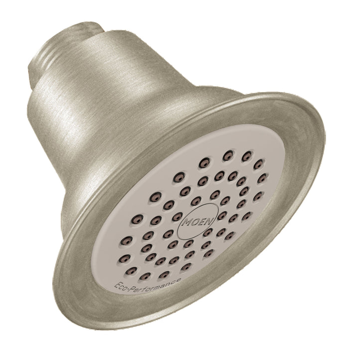 Moen 6303EP One-Function 3-1/2" Diameter Spray Head Eco-Performance Showerhead, brushed nickel
