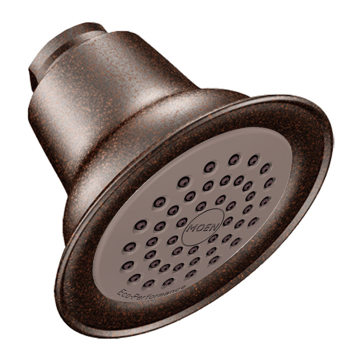 Moen 6303EP One-Function 3-1/2" Diameter Spray Head Eco-Performance Showerhead, oil rubbed bronze