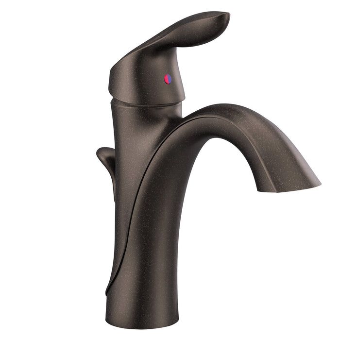 Moen Eva 6400 One-Handle Bathroom Faucet, oil rubbed bronze