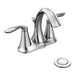 Moen Eva 6410 Two-Handle Bathroom Faucet, chrome