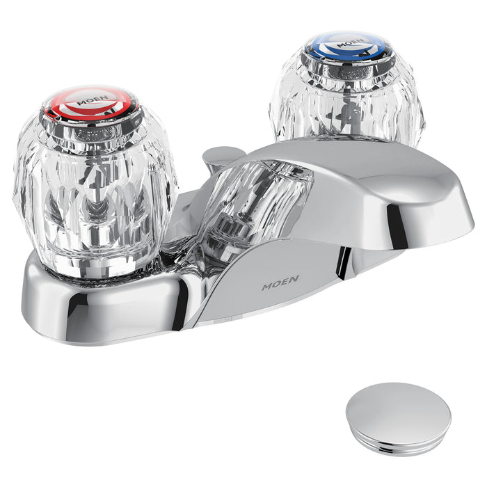 Moen Chateau 64919 Two-Handle Bathroom Faucet, chrome