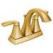 Moen Voss 6901 Two-Handle Bathroom Faucet, brushed gold