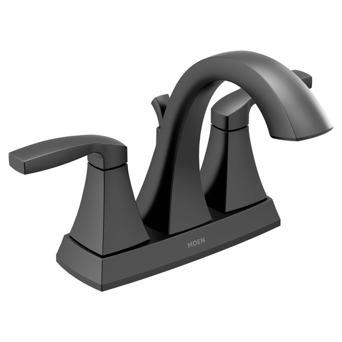 Moen Voss 6901 Two-Handle Bathroom Faucet, matte black