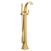 Moen Voss 695 One-Handle Tub Filler Includes Hand Shower, brushed gold