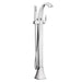 Moen Voss 695 One-Handle Tub Filler Includes Hand Shower, chrome