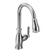 Moen Brantford 7185 One-Handle Pulldown Kitchen Faucet, chrome