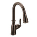 Moen Brantford 7185 One-Handle Pulldown Kitchen Faucet, oil rubbed bronze