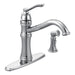 Moen Belfield 7245 One-Handle Kitchen Faucet, chrome