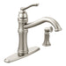 Moen Belfield 7245 One-Handle Kitchen Faucet, spot resist stainless