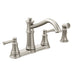 Moen Belfield 7255 Two-Handle Kitchen Faucet, spot resist stainless