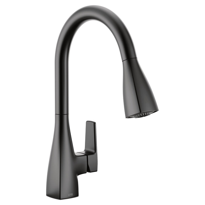 Moen Slate 76160 One-Handle High Arc Pulldown Kitchen Faucet