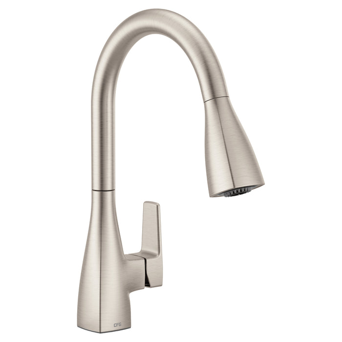 Moen Slate 76162 One-Handle High Arc Pulldown Kitchen Faucet