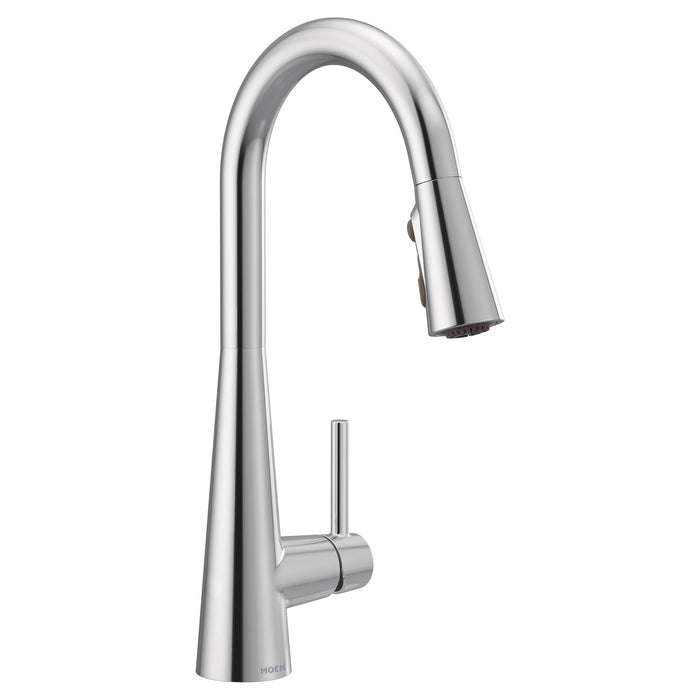 Moen Sleek 7864 One-Handle Pulldown Kitchen Faucet, chrome