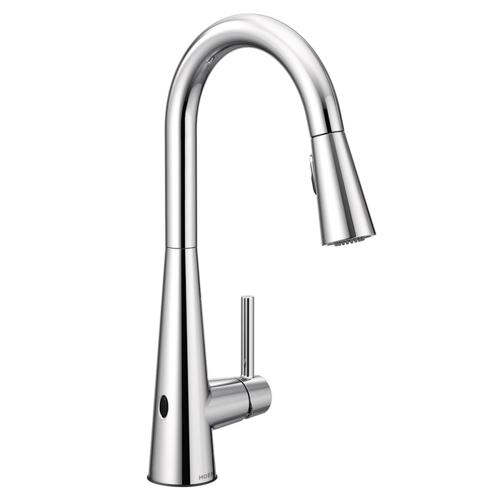 Moen Sleek 7864EW One-Handle Pulldown Kitchen Faucet, chrome