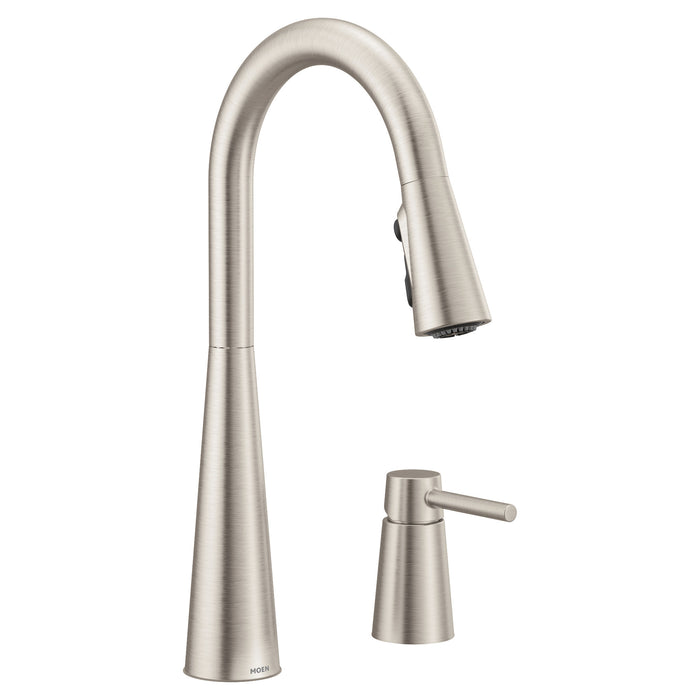 Moen Sleek 7871 One-Handle Pulldown Kitchen Faucet, spot resist stainless srs