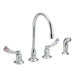 Moen M-DURA 8244 Two-Handle Kitchen Faucet, chrome