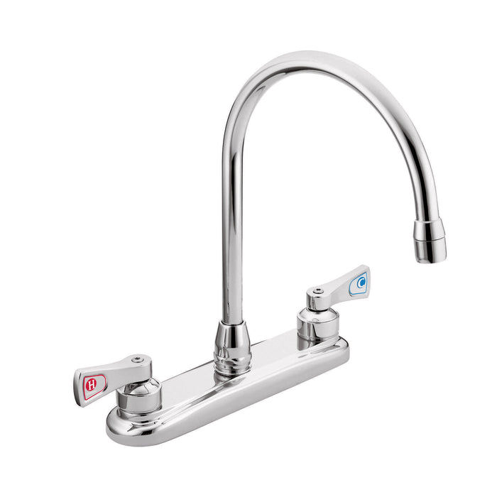 Moen M-DURA 8287 Two-Handle Kitchen Faucet, chrome