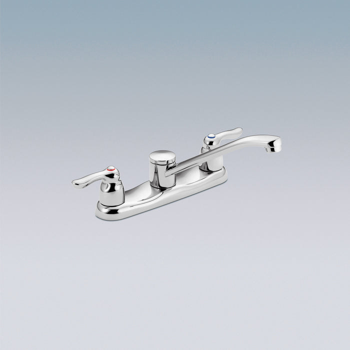 Moen M-BITION 8780 Two-Handle Kitchen Faucet, chrome