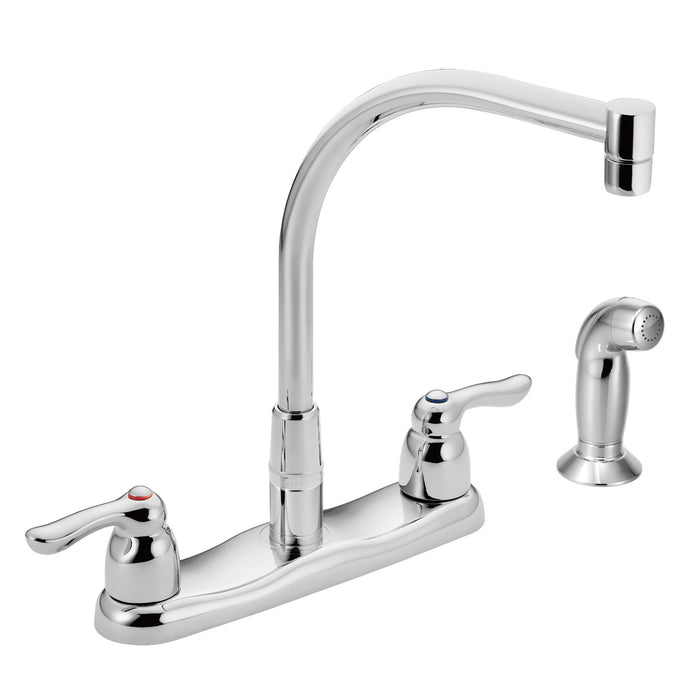 Moen M-BITION 8792 Two-Handle Kitchen Faucet, chrome