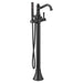 Moen Belfield 9025 One-Handle Tub Filler Includes Hand Shower, matte black
