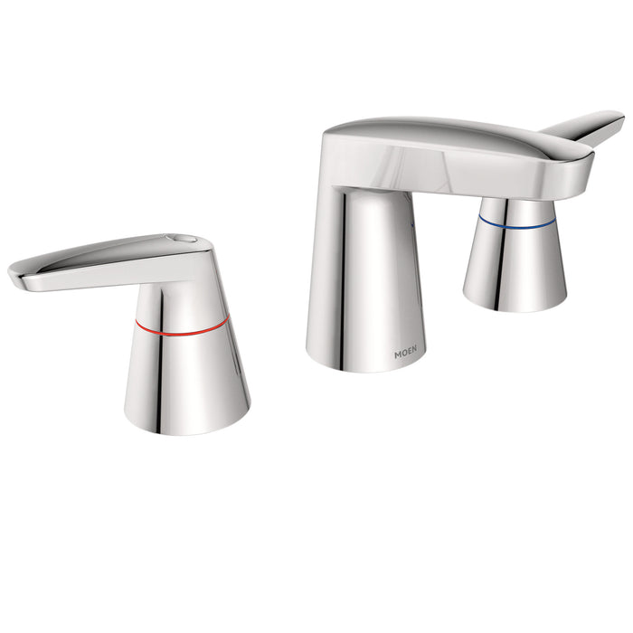 Moen 9220F05 M-Dura Two Handle Lavatory Widespread Faucet, chrome