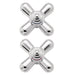 Moen Monticello 97446 Replacement Handle Knob Insert, chrome