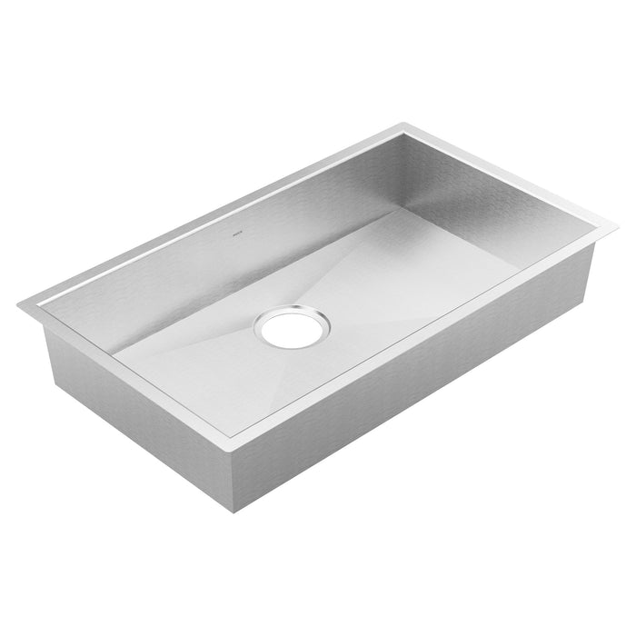 Moen Prep BGS181210 31X18 Stainless Steel 18 Gauge Single Bowl Sink