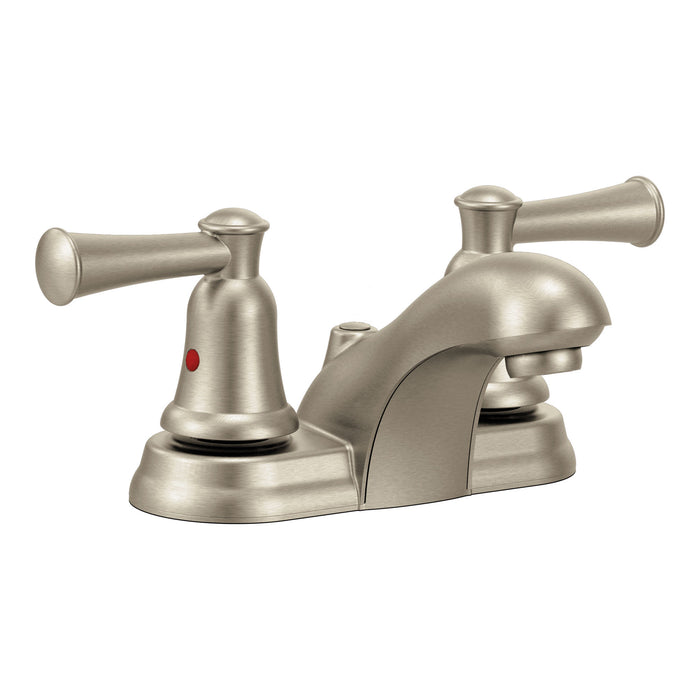 Moen Capstone CA41213 Cpstn 2H Lav Wh W/H Chr