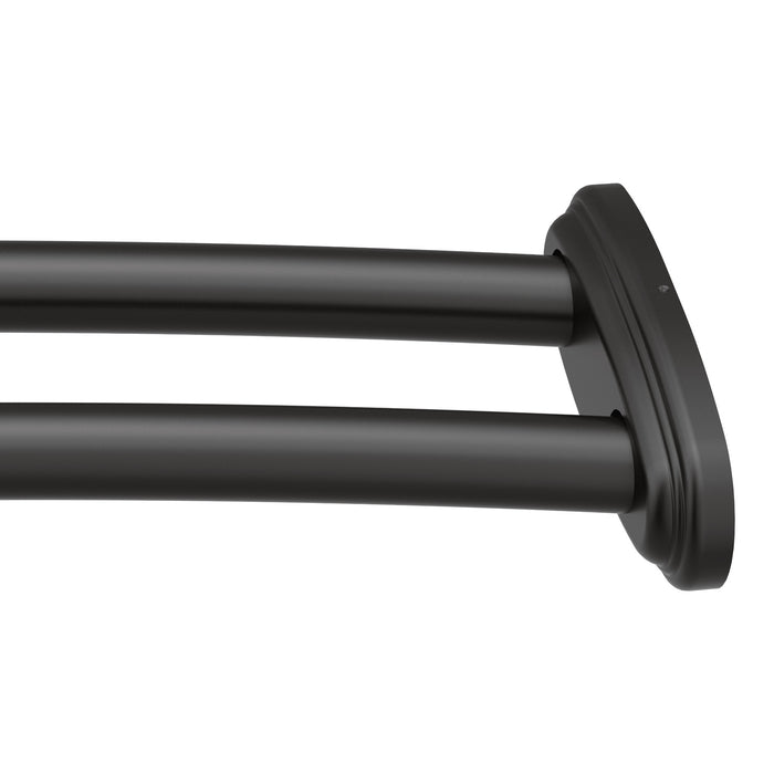 Moen Curved Shower Rods DN2141 Adjustable Curved Shower Rod