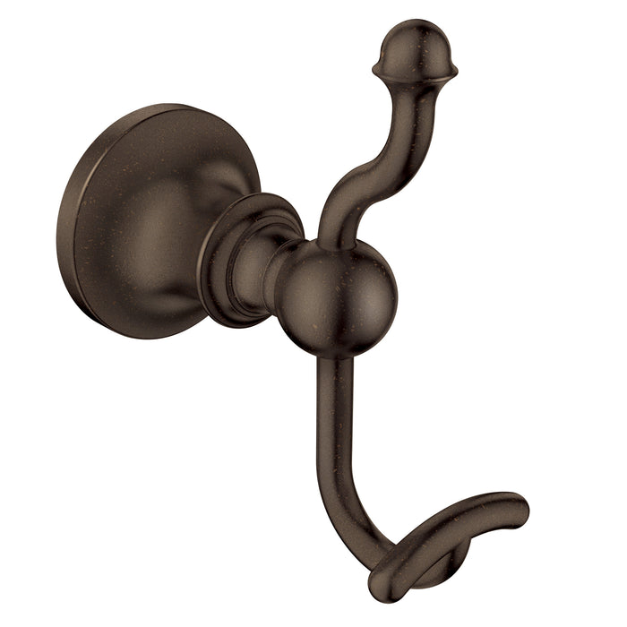 Moen DN4403 Brushed nickel double robe hook
