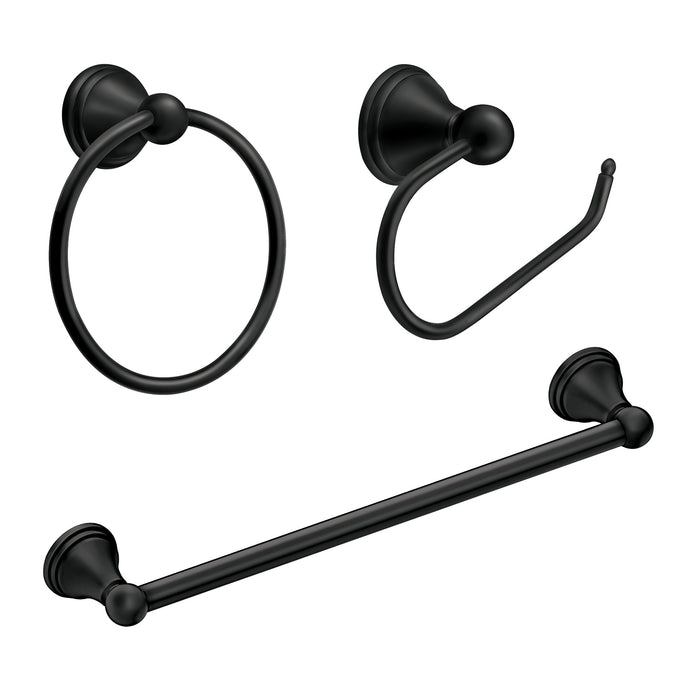 Moen Preston DN8433 Paper Holder Towel Bar Towel Ring