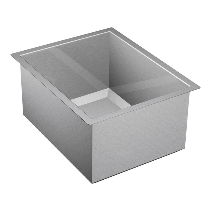 Moen Prep G16430 16"X20" Stainless Steel 16 Gauge Single Bowl Sink, satin stainless