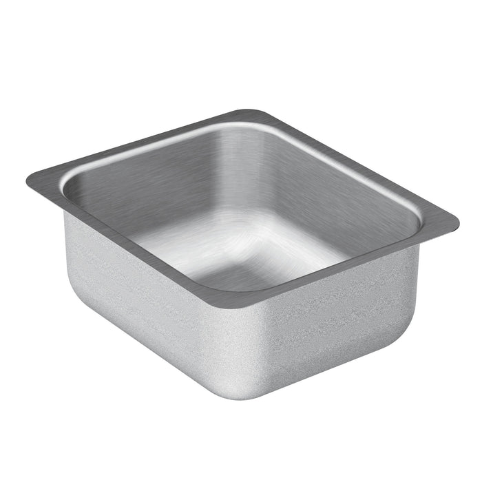 Moen 2000 Series G204502 12"X14" Stainless Steel 20 Gauge Single Bowl Sink, satin stainless