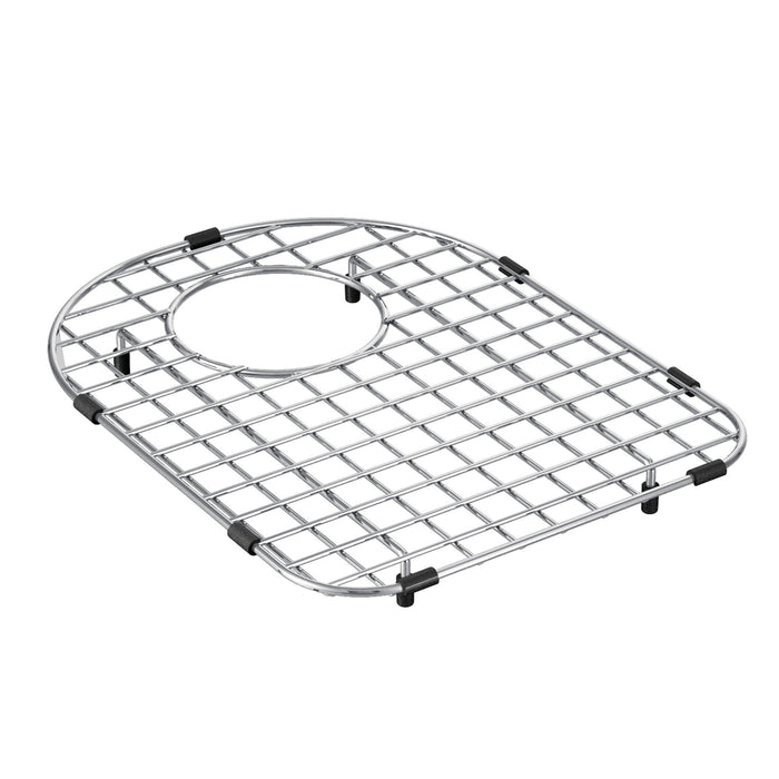 Moen GA746B Stainless D Shape Rear Drain Bottom Grid Accessory 13" x 16.5", satin stainless
